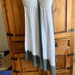 Tommy Bahama light white/gray cotton dress